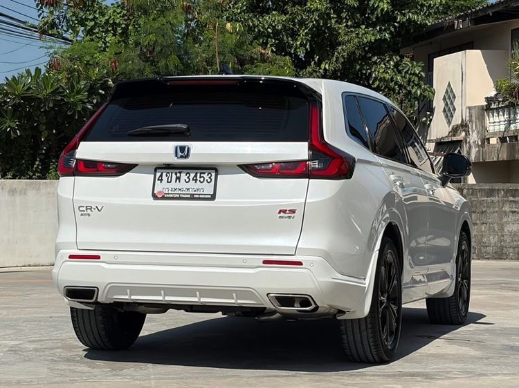 Honda CR-V 2023 2.0 eHEV RS 4WD Utility-car ไฮบริด ไม่ติดแก๊ส เกียร์อัตโนมัติ ขาว รูปที่ 4