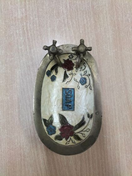 ที่ใส่สบู่ชนิดเป็นทองเหลืองงานนอก รูปที่ 4