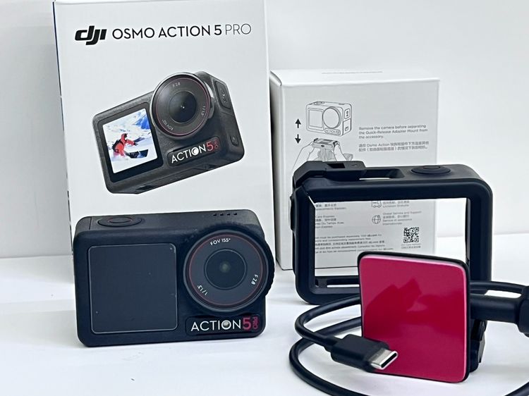 DJI Osmo Action 5 Pro Standard Combo 4K กันสั่นเทพ ประกันยาวถึง 10-2026 รูปที่ 17
