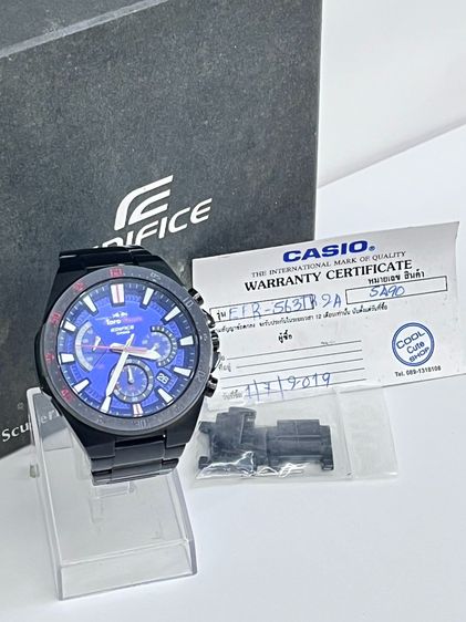 Casio Edifice Toro Rosso Limited Edition EFR-563TR โครโนกราฟ สายสแตนเลสดํา รุ่นพิเศษ F1 รูปที่ 2