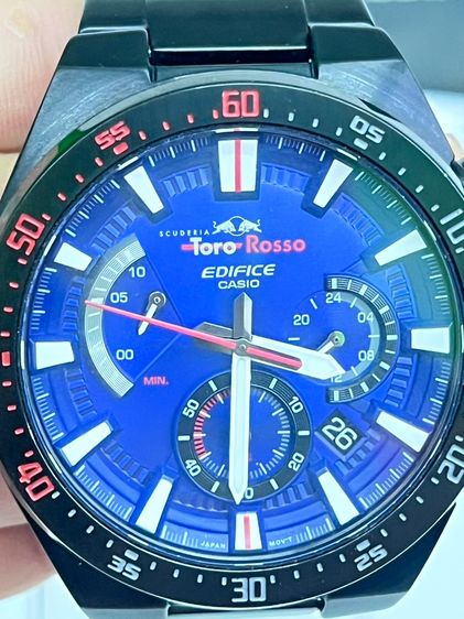 Casio Edifice Toro Rosso Limited Edition EFR-563TR โครโนกราฟ สายสแตนเลสดํา รุ่นพิเศษ F1 รูปที่ 13