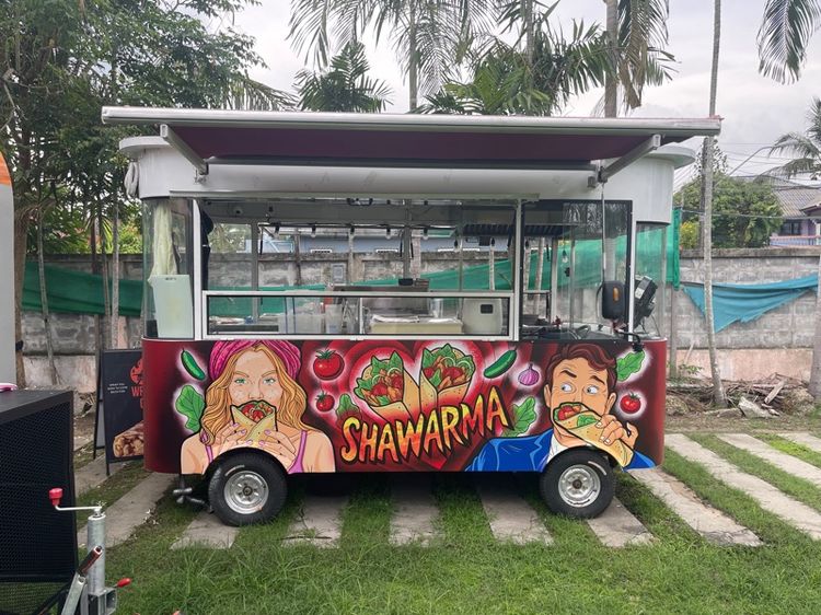 อื่นๆ Electric Food Truck Commercial Kitchen Fully Equipped