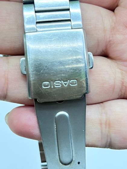 Casio MTD-1070 Diver Style 100M หน้าปัดดํา ขอบน้ําเงิน สายสแตนเลส ทรงสปอร์ต รูปที่ 12