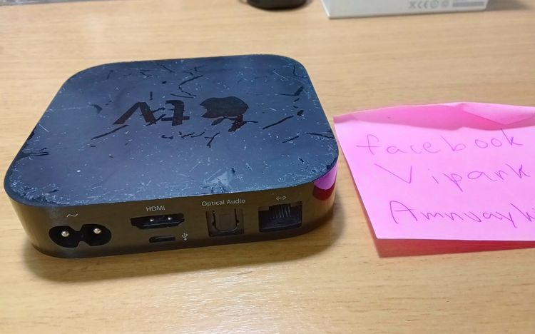 Apple tv a1469 ใช้งานได้ปกติ อุปกรณ์กล่องครบ อัพ iOS 26 ให้แล้ว  รูปที่ 4