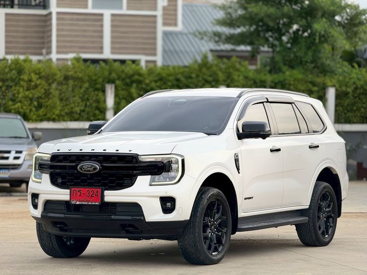 Ford Everest 2023 2.0 Titanium Sport Utility-car ดีเซล เกียร์อัตโนมัติ ขาว รูปที่ 3