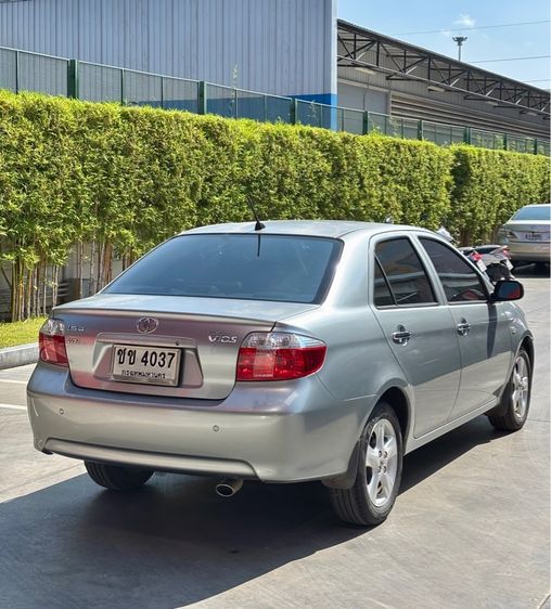 Toyota Vios 2006 1.5 J Sedan เบนซิน ไม่ติดแก๊ส เกียร์อัตโนมัติ เทา รูปที่ 4