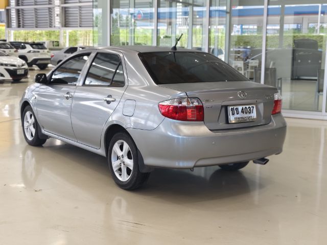 Toyota Vios 2006 1.5 J Sedan เบนซิน ไม่ติดแก๊ส เกียร์อัตโนมัติ เทา รูปที่ 4