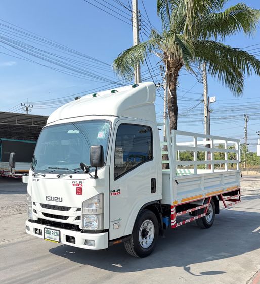 รถ ISUZU NLR 130 แรง ปี 2565  (4 ล้อไม่ติดเวลา)  รุ่นใหม่  ไมล์น้อย กะบะเหล็กคอกสูง ยาว 3.50 กว้าง 1.90 ม. รูปที่ 3