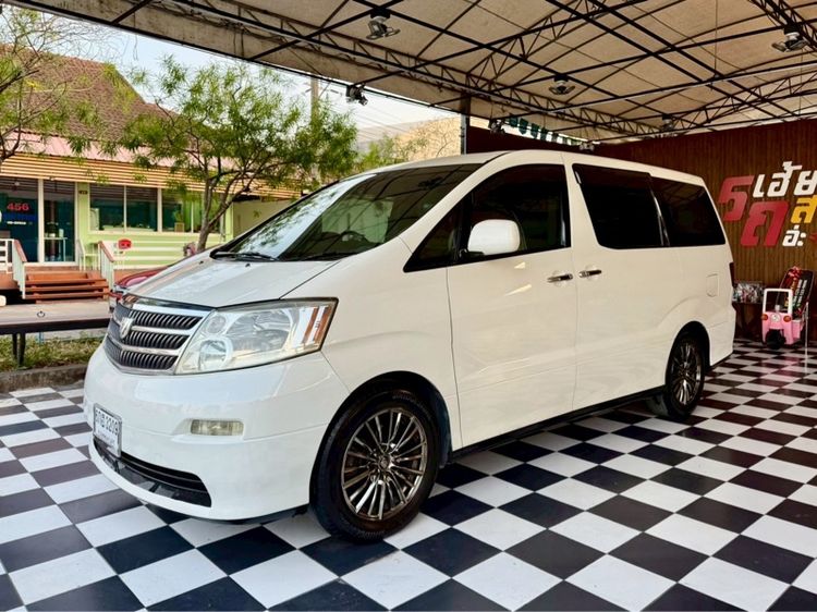 Toyota Alphard 2005 3.0 V6 Van เบนซิน เกียร์อัตโนมัติ ขาว รูปที่ 2