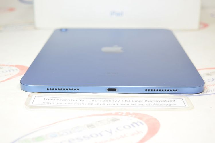 ขาย iPad Gen 10 64GB Wifi Blue ศูนย์ไทย ไม่รีเฟอร์ สุขภาพแบต 94 ครบกล่อง  รูปที่ 10