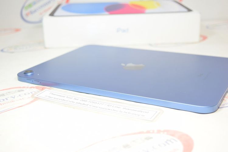 ขาย iPad Gen 10 64GB Wifi Blue ศูนย์ไทย ไม่รีเฟอร์ สุขภาพแบต 94 ครบกล่อง  รูปที่ 11