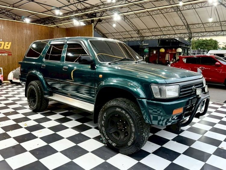 Toyota 4Runner 1995 3.0 Utility-car เบนซิน LPG เกียร์อัตโนมัติ เขียว รูปที่ 2