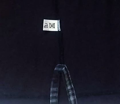 BURBERRY of LONDON, short-sleeved pique fabric polo shirt รูปที่ 8