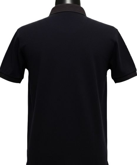 BURBERRY of LONDON, short-sleeved pique fabric polo shirt รูปที่ 9