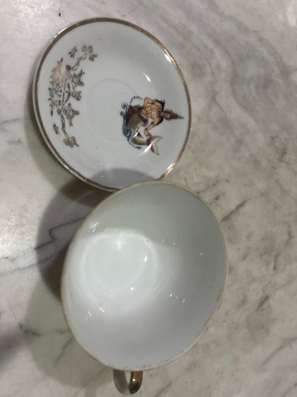 เครื่องแก้วเก่า ถ้วยกาแฟ ห้างทองโบราณ