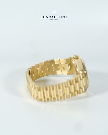 Rolex Day-Date 18038 Champagne Dial Yellow Gold President 36mm. 99 รูปที่ 10