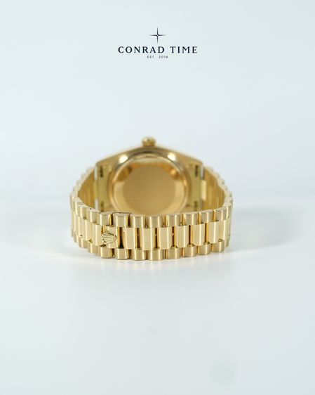 Rolex Day-Date 18038 Champagne Dial Yellow Gold President 36mm. 99 รูปที่ 11