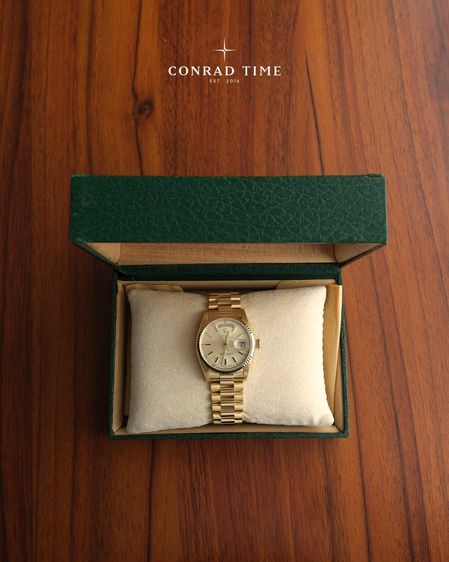 Rolex Day-Date 18038 Champagne Dial Yellow Gold President 36mm. 99