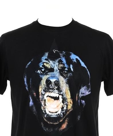 GIVENCHY Rottweiler Printed Cotton T shirt รูปที่ 6