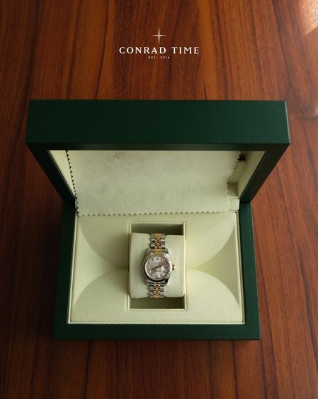 Rolex Datejust 179173 Silver Diamond Dial Two-Tone Jubilee 2013 26mm. Fullset 