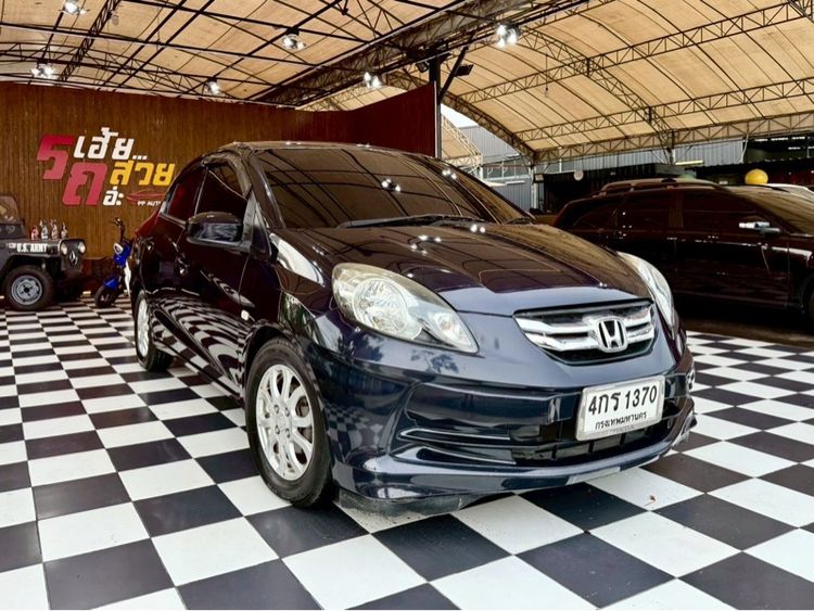 Honda Brio 2014 1.2 Amaze S Sedan เบนซิน ไม่ติดแก๊ส เกียร์อัตโนมัติ กรมท่า รูปที่ 3