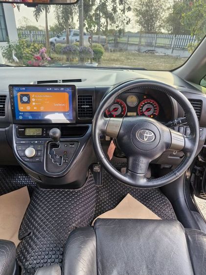 Toyota Wish 2006 2.0 Q เบนซิน ไม่ติดแก๊ส เกียร์อัตโนมัติ ดำ รูปที่ 4