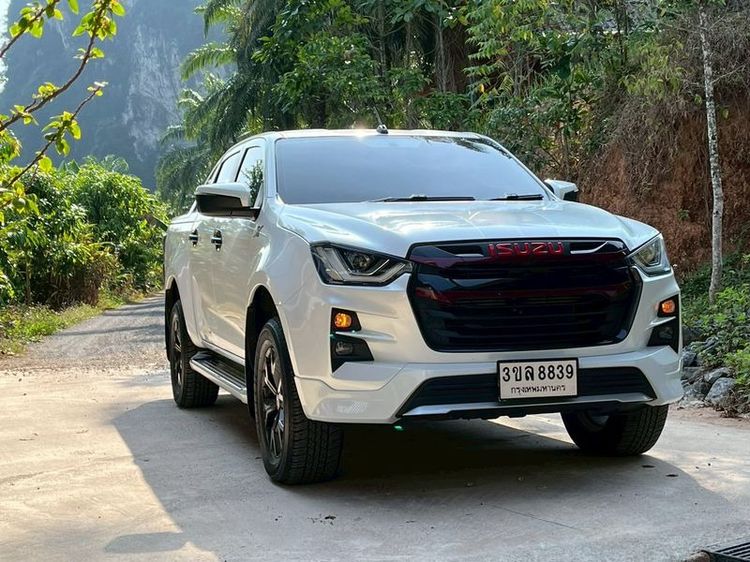 Isuzu D-MAX 2022 1.9 Hi-Lander X-Series Z Pickup ดีเซล ไม่ติดแก๊ส เกียร์อัตโนมัติ ขาว รูปที่ 3