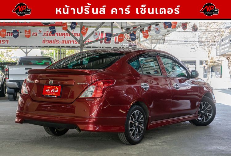 Nissan Almera 2020 1.2 E Sportech Sedan เบนซิน ไม่ติดแก๊ส เกียร์อัตโนมัติ แดง รูปที่ 4