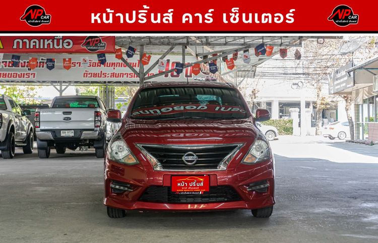 Nissan Almera 2020 1.2 E Sportech Sedan เบนซิน ไม่ติดแก๊ส เกียร์อัตโนมัติ แดง รูปที่ 2