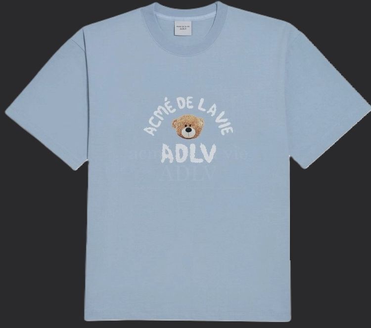 Acme De La Vie ADLV Teddy (Bear Doll) Oversize Short Sleeve T Shirt Unisex Blue Sky