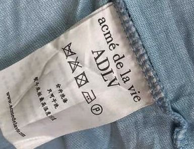Acme De La Vie  ADLV Teddy (Bear Doll) Oversize Short Sleeve T Shirt Unisex Blue Sky  รูปที่ 7