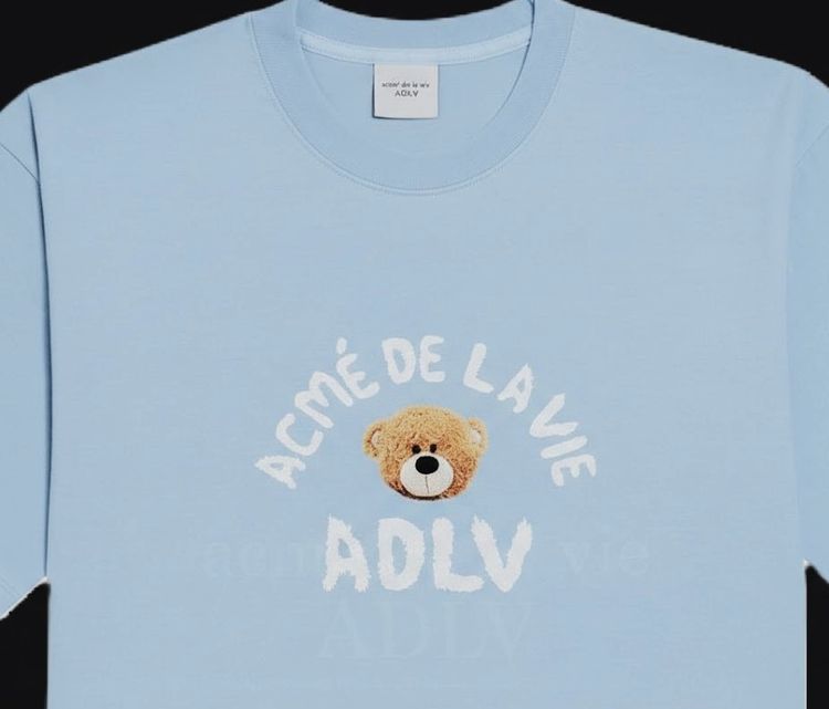 Acme De La Vie  ADLV Teddy (Bear Doll) Oversize Short Sleeve T Shirt Unisex Blue Sky  รูปที่ 4