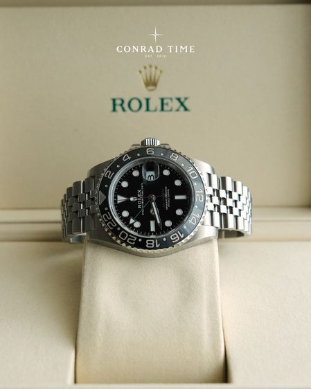 New Rolex GMT-Master II 126710GRNR Bruce Wayne' Black Dial Jubilee 2026 40mm. Fullset 