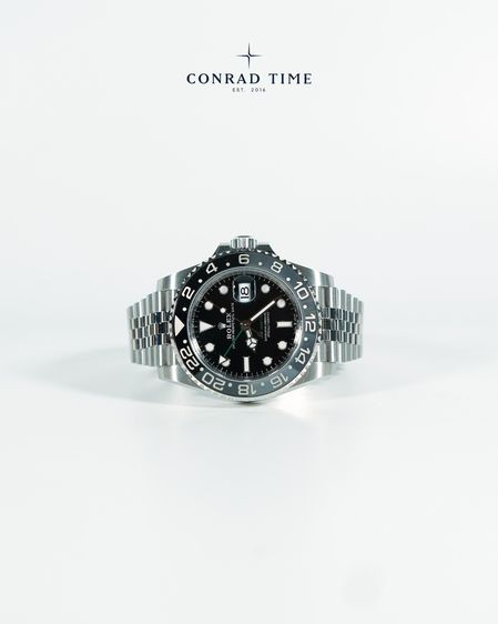 New Rolex GMT-Master II 126710GRNR Bruce Wayne' Black Dial Jubilee 2026 40mm. Fullset  รูปที่ 6