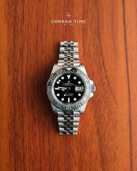 New Rolex GMT-Master II 126710GRNR Bruce Wayne' Black Dial Jubilee 2026 40mm. Fullset  รูปที่ 4