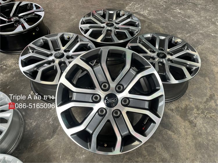อื่นๆ อะลูมิเนียมอัลลอย 18" ✨ล้อแม็กป้ายแดง✨Ford Everest รุ่นใหม่ ขอบ 18 เทาหน้าเงา💖สวยกริ๊บ💖