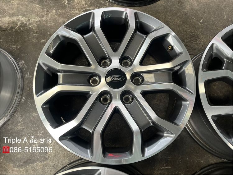✨ล้อแม็กป้ายแดง✨Ford Everest รุ่นใหม่ ขอบ 18 เทาหน้าเงา💖สวยกริ๊บ💖 รูปที่ 4
