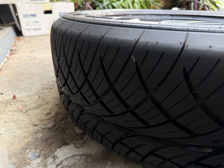 ขาย ยาง nitto 420s japan 265-60-18 ปลายปี25 (3025) ลงพื้น ไม่เกิน500 กิโล เหมือนมือ1 ดอกครบ หนวดครบ รูปที่ 5
