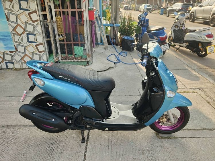 🛵ยังไงก็ขาย fiore ปี 54 เครื่องดี สีสวย สตาร์ทมือ เล่มชุดโอนครบ+เปลี่ยนถ่ายน้ำมันเครื่องฟรี ส่งฟร30กิโล รูปที่ 3