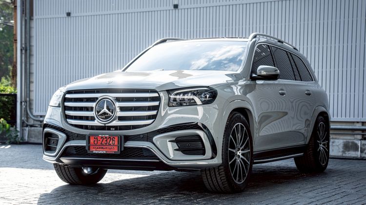 Mercedes-Benz GLS-Class 2024 GLS450 Utility-car ดีเซล ไม่ติดแก๊ส เกียร์อัตโนมัติ เทา รูปที่ 3