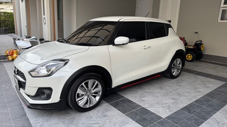 Suzuki Swift 2024 1.2 GLX Sedan เบนซิน ไม่ติดแก๊ส เกียร์อัตโนมัติ ขาว รูปที่ 4