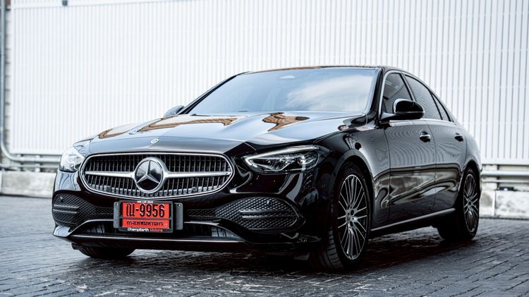 Mercedes-Benz C-Class 2023 C220 Sedan ดีเซล ไม่ติดแก๊ส เกียร์อัตโนมัติ ดำ รูปที่ 3