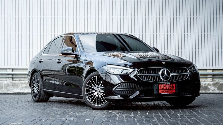 รถ Mercedes-Benz C-Class C220 สี ดำ
