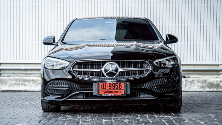Mercedes-Benz C-Class 2023 C220 Sedan ดีเซล ไม่ติดแก๊ส เกียร์อัตโนมัติ ดำ รูปที่ 2