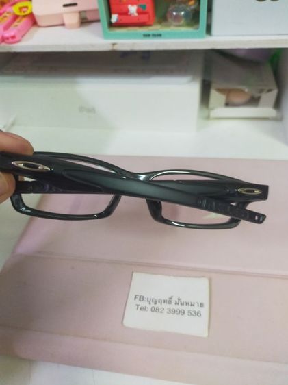 แว่นตา OAKLEY 81LH 005 ขนาด 54 16 140 สภาพดี ไม่มีรอย เลนส์ กรองแสง เอาไปตัดใส่เลนส์ ใหม่ได้เลยครับทรงสวยๆ รูปที่ 5