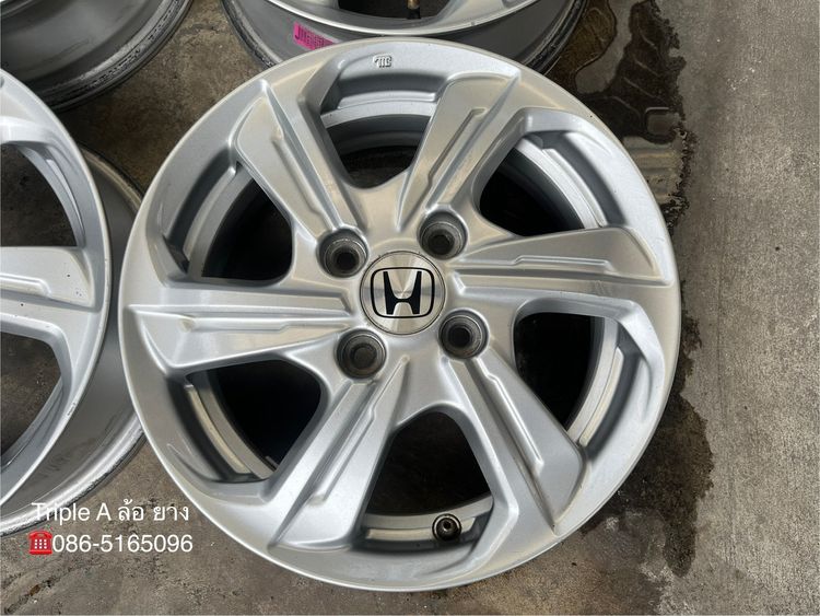 ✨ล้อแม็ก 4รู100✨Honda Brio ขอบ 14💖สภาพดี💖 รูปที่ 3