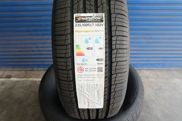 🐳 ยางใหม่ Hankook รุ่น Dynapro HP2 RA33 ขนาด 235 60R17 ปี25 รูปที่ 2