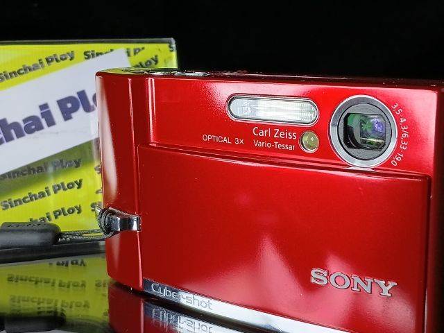 กล้องคอมแพ็ค SONY Cybershot DSC T 50 สีแดง มือสอง  รูปที่ 7