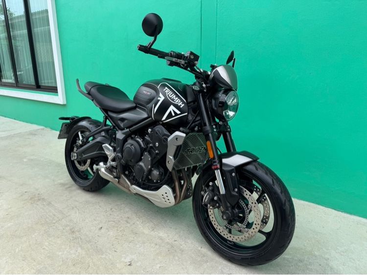 Triumph Trident 660 ปี21 สีดำวิ่ง10,000 รถมือเดียว รูปที่ 2