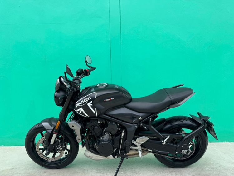 Triumph Trident 660 ปี21 สีดำวิ่ง10,000 รถมือเดียว รูปที่ 17